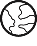 Makaton symbol for Earth
